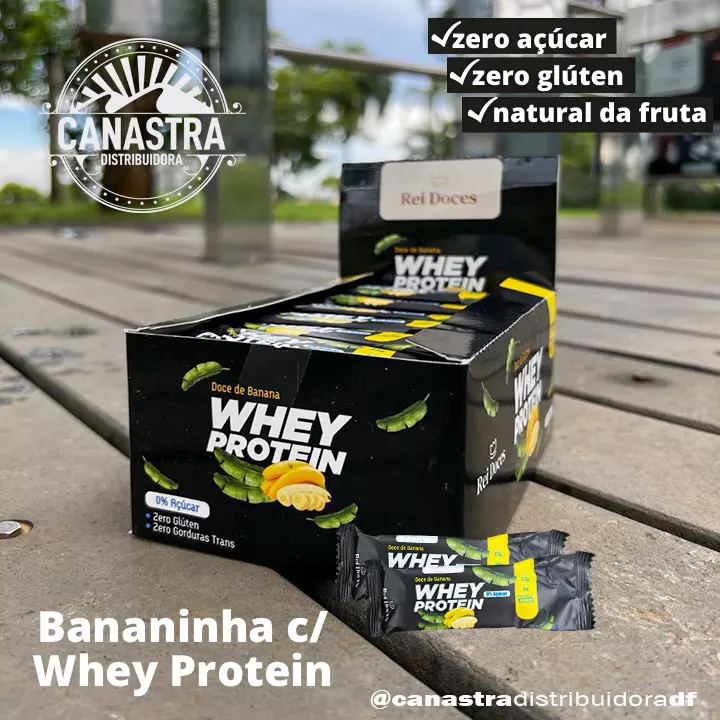 Bananinha com Whey Protein