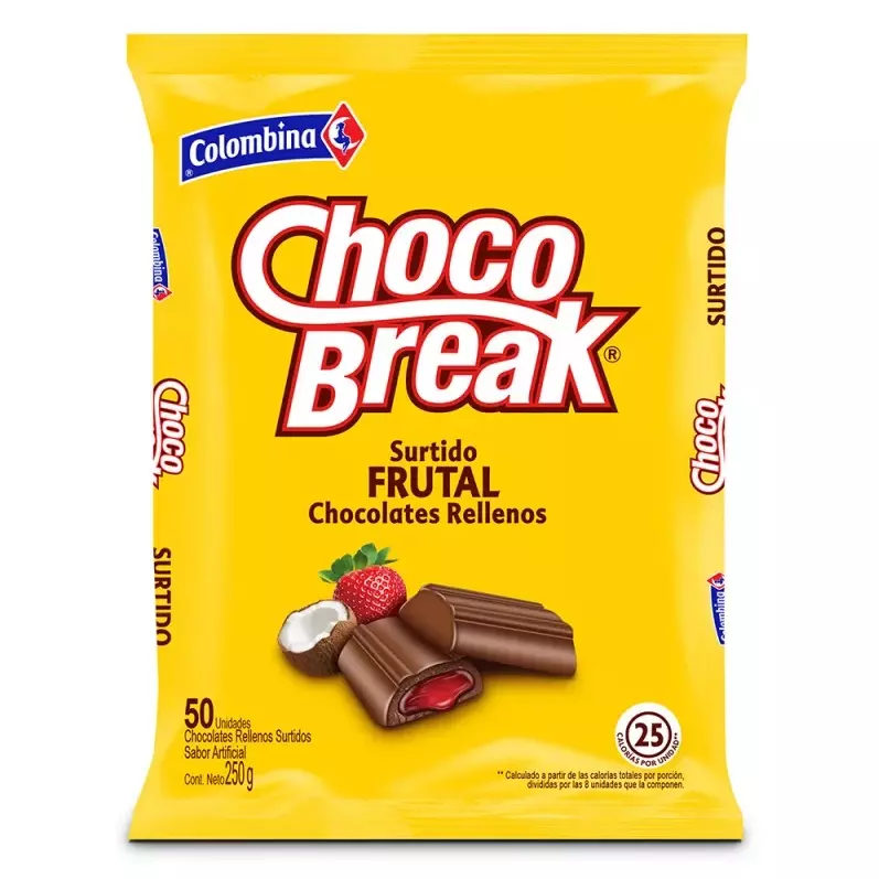 CHOCOBREAK PAQUETE X 50 UNID