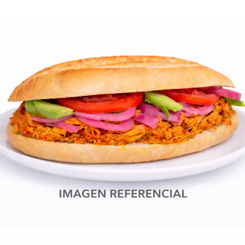 Torta de Cochinita Pibil