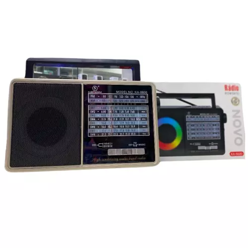 RADIO FM BLUETOOTH RGB KA-8600