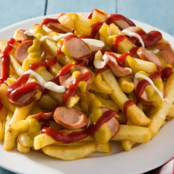 Salchipapa Especial