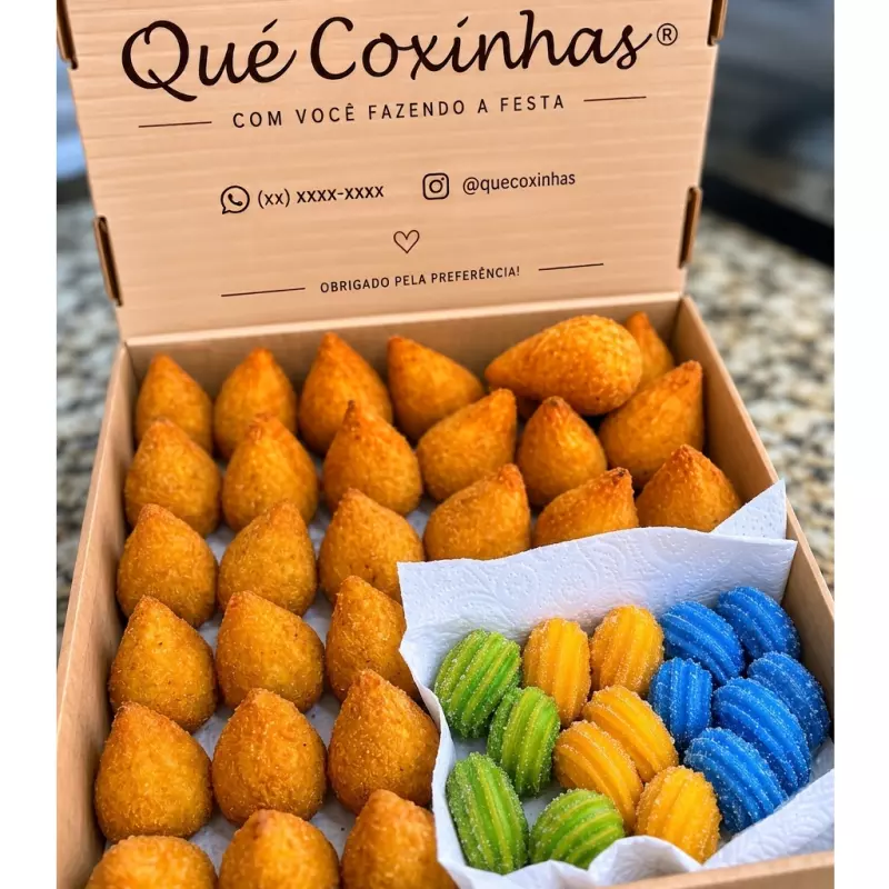 Box COPA 50un Salg+15un Churros