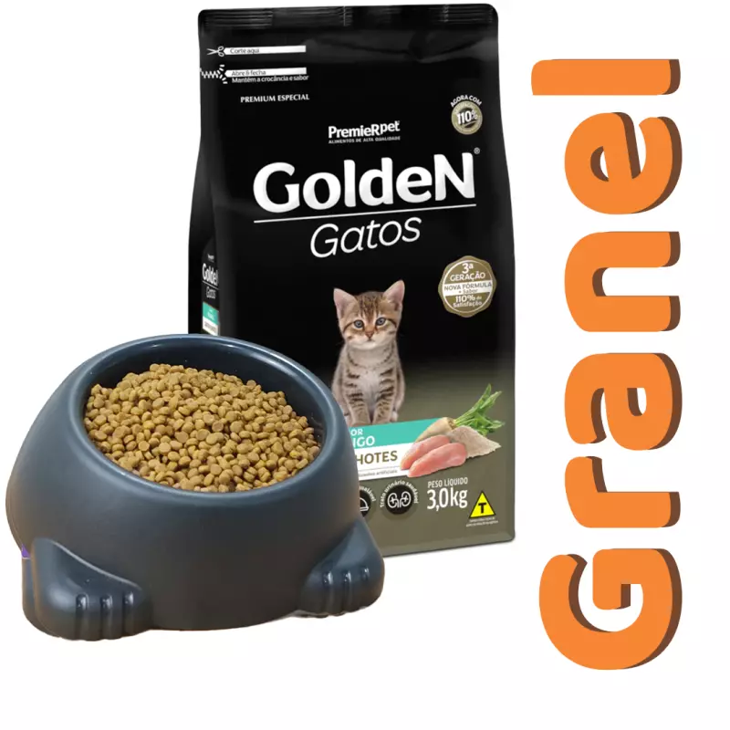GoldeN Gatos Filhotes Frango