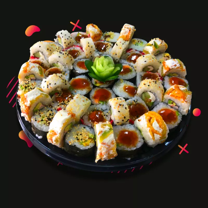 SUSHI MATSU CHAROLA (4 PERSONAS)