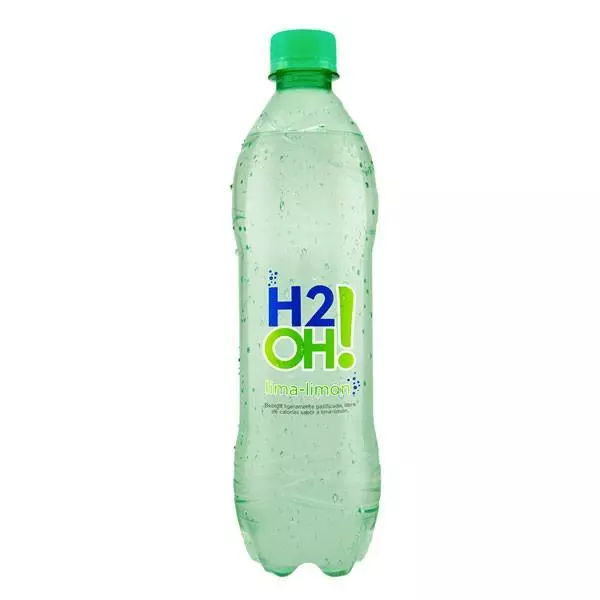 Agua gasificada H2o pet x 600ml