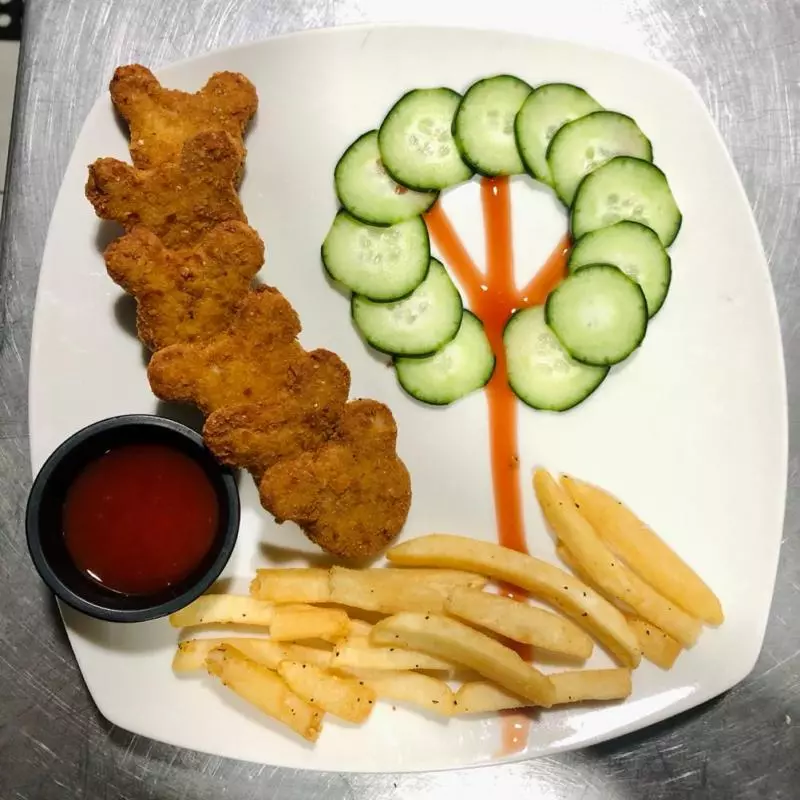 Nuggets Mickey Mouse de pollo