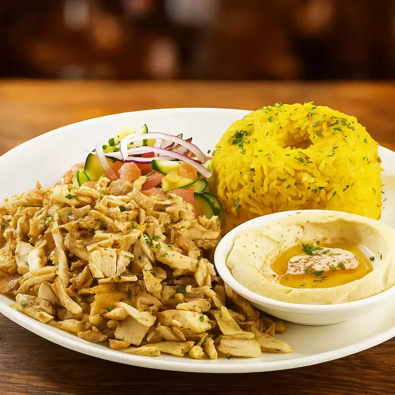 Shawarma On The Plate