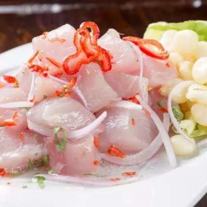 Ceviche de Mero ó Chita