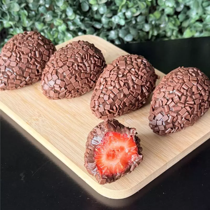 Coxinha de Morango