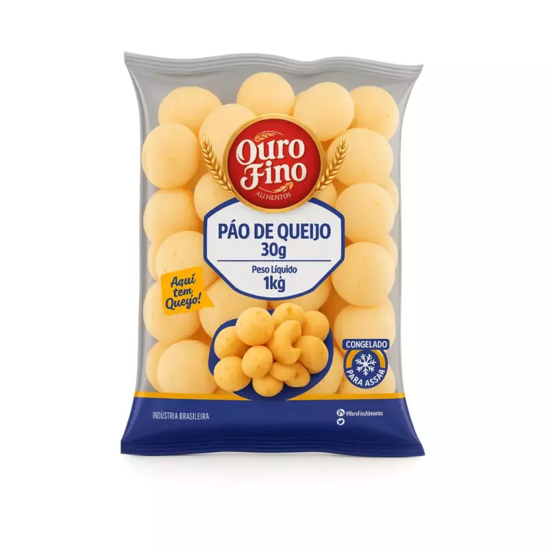 1666 - Pão de Queijo Ouro Fino  30g