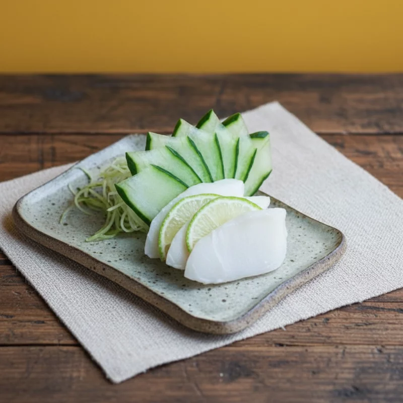SASHIMI DE PEIXE BRANCO