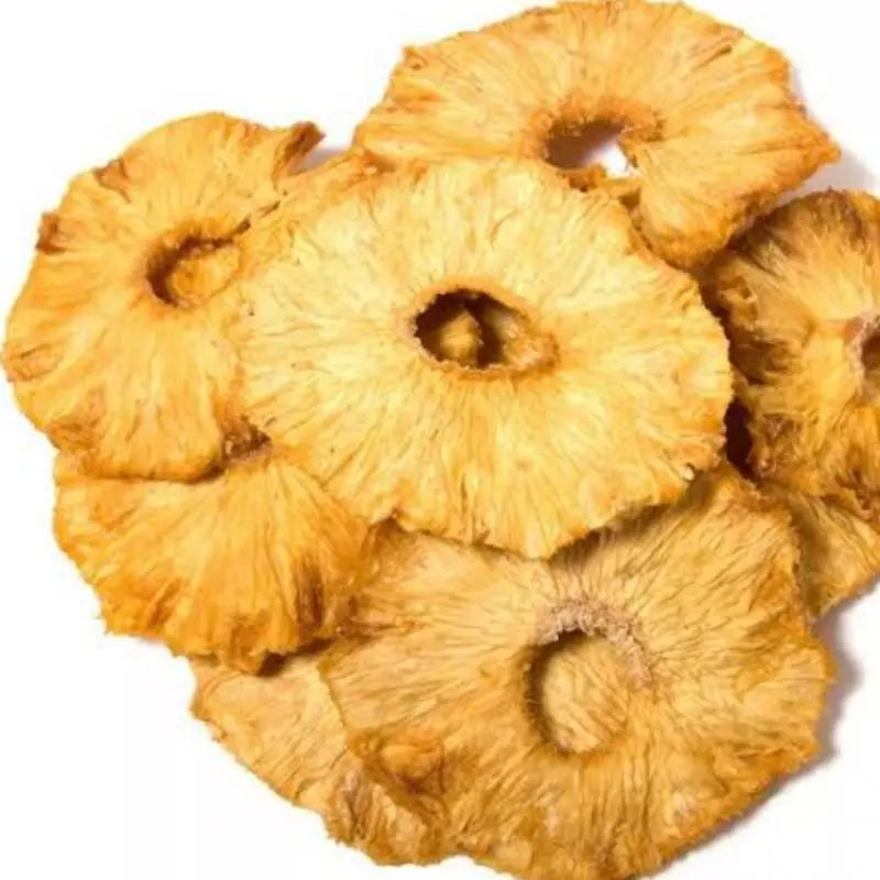 Abacaxi desidratado com canela