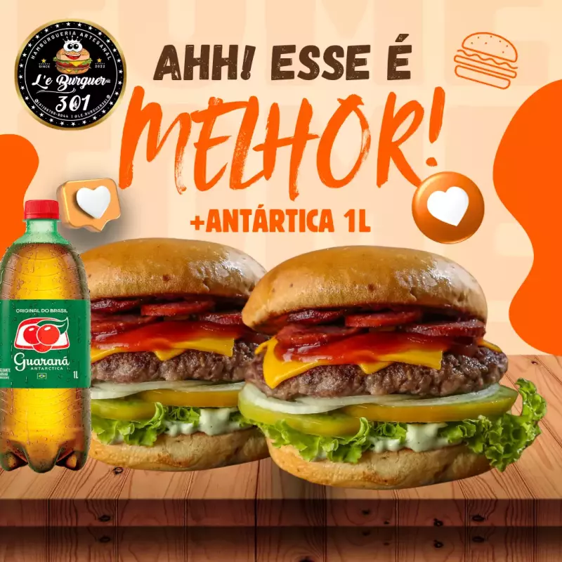 Calabresa em dobro+ refri1L