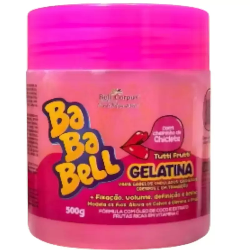 Gelatina Bababell Tutti-frutti 500g