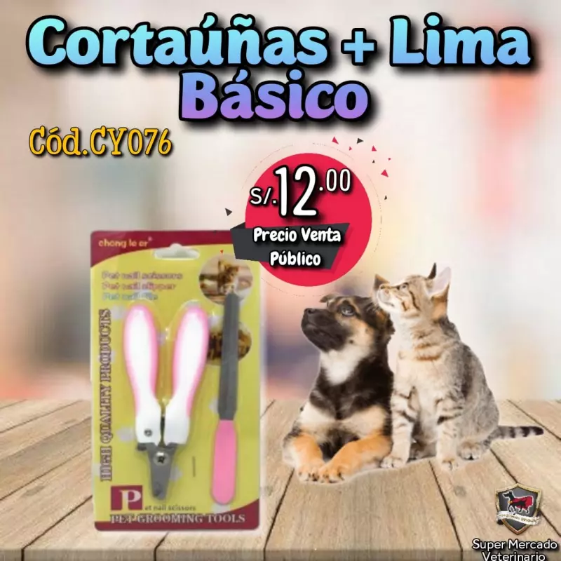 Cortaúñas + Lima Básico