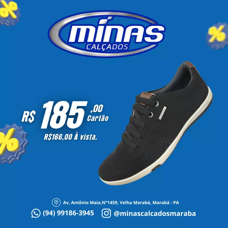 Sapatênis Preto RF:370418
