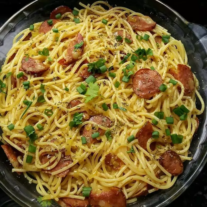 Macarrão calabresa