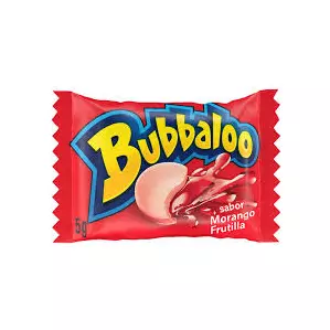 CHICLETE BUBBALOO MORANGO