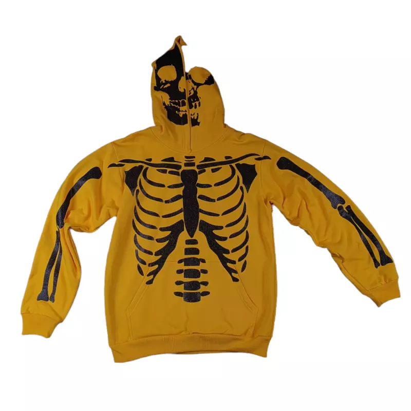 SKELETON AMARILLO/NEGRO TALLA S