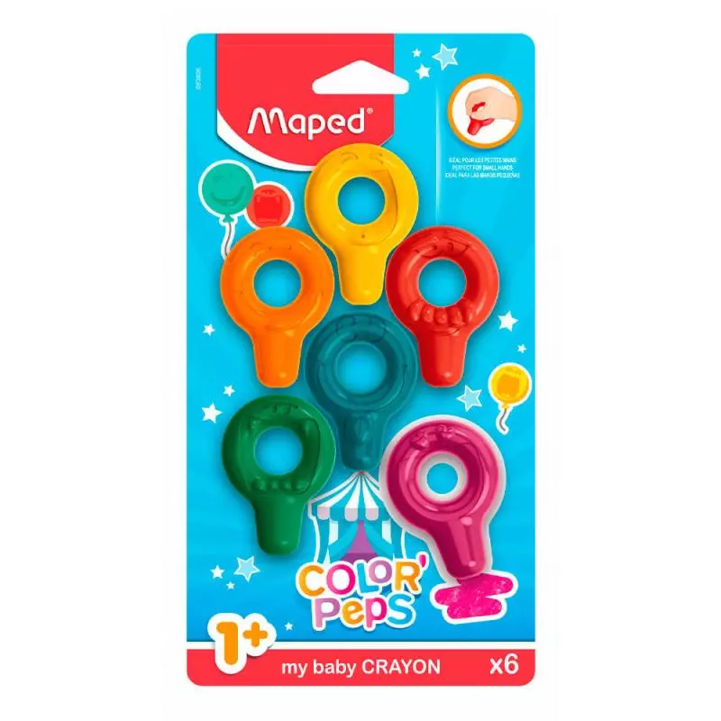 BABY CRAYON X6 MAPED