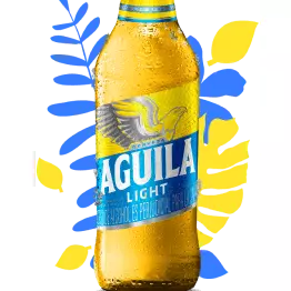 Cerveza Aguila ligth