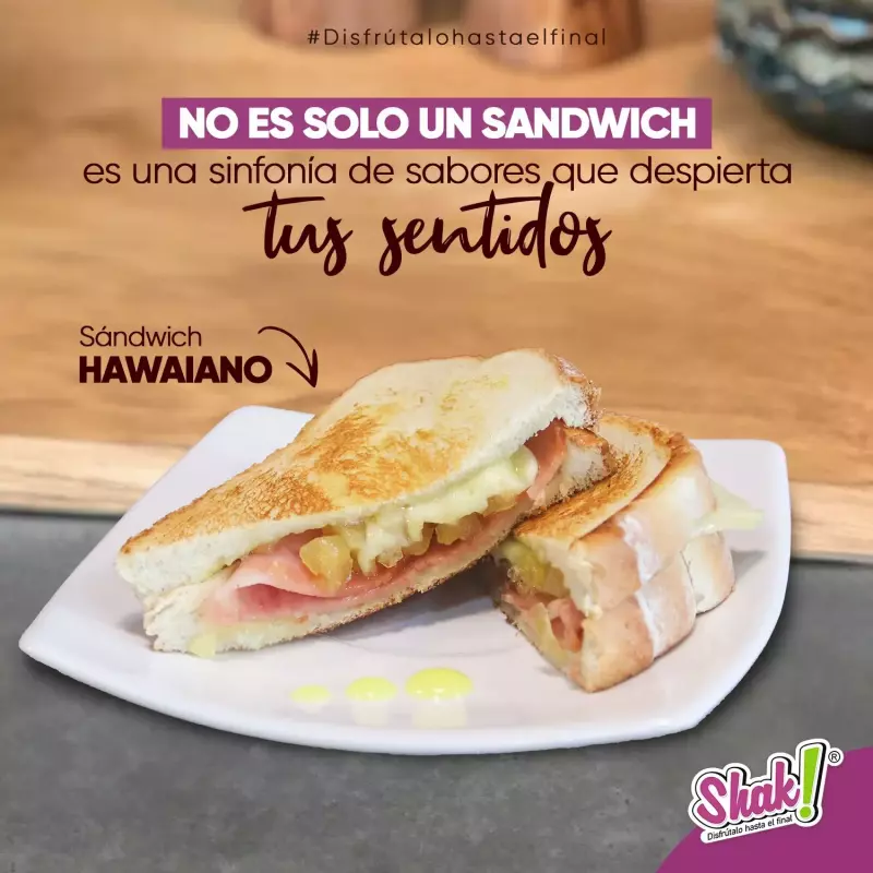 Sándwich Hawaiano