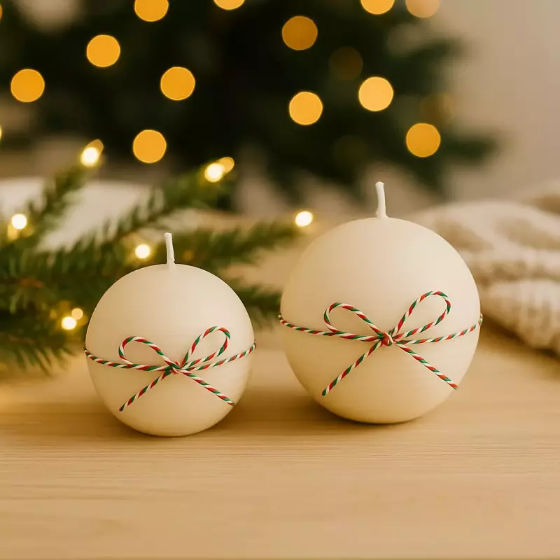 Sfera 8cm vela molde