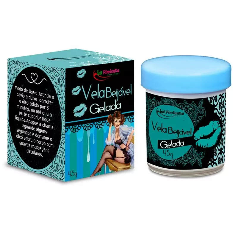 Vela Beijavel Gelada - 45g