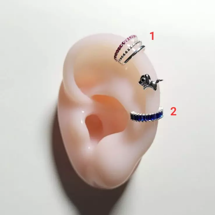 Cercos en plata tailandesa