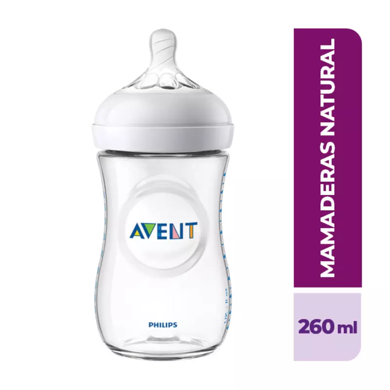 MAMADERA NATURAL DE 260 ML. 2.0