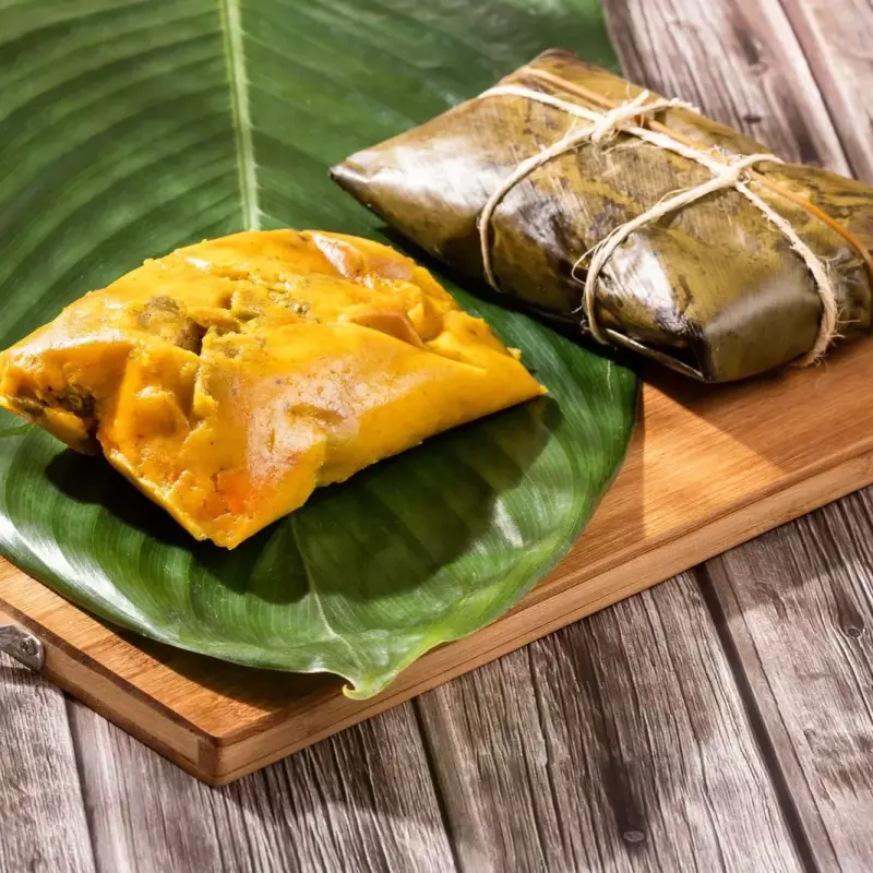 Pastel en Hoja de Pollo