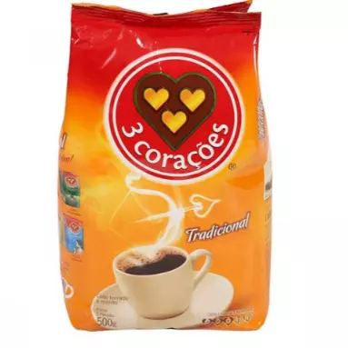 Po de cafe 3 coracoes 500g