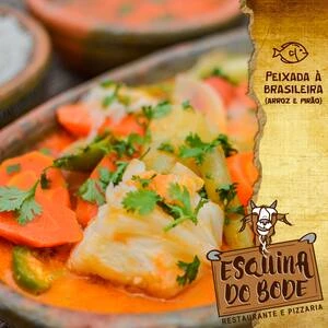 Peixada a brasileira refeição