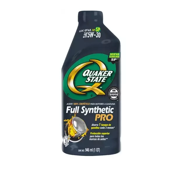 QS  SAE SINTETICO 5w-30 de 946 ml.