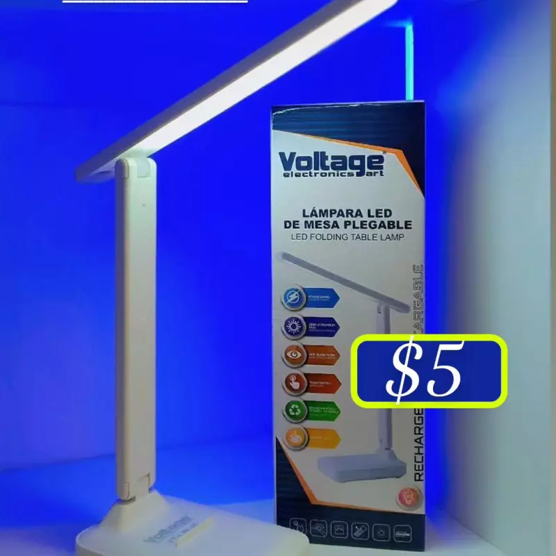 Lámpara recargable de mesa