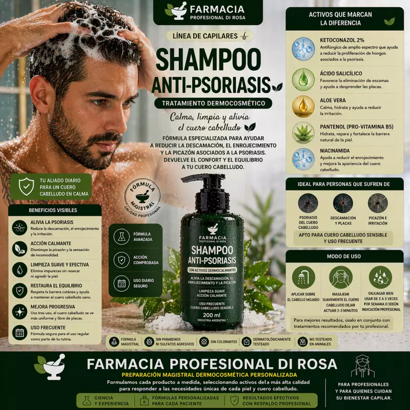 Shampoo Anti-Psoriasis 200ml