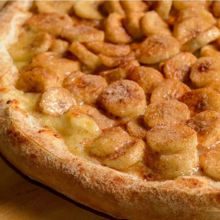 Pizza Banana com Canela