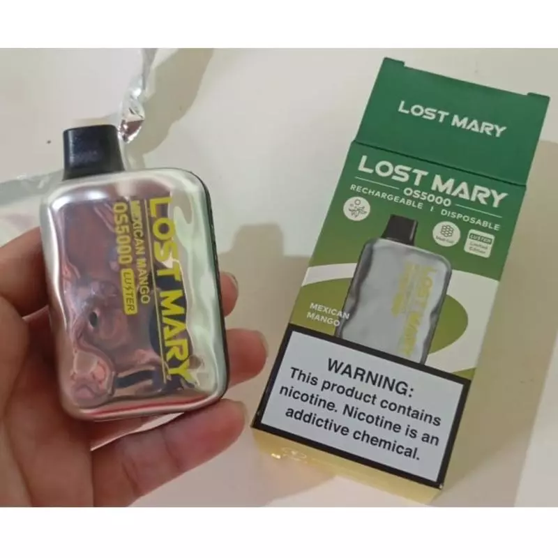LOST MARY PRATEADO 5000 PUFFS