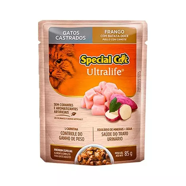 Special Cat S. Castrados Frango 85g