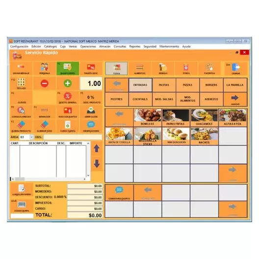 Elaboracion menu restaurante