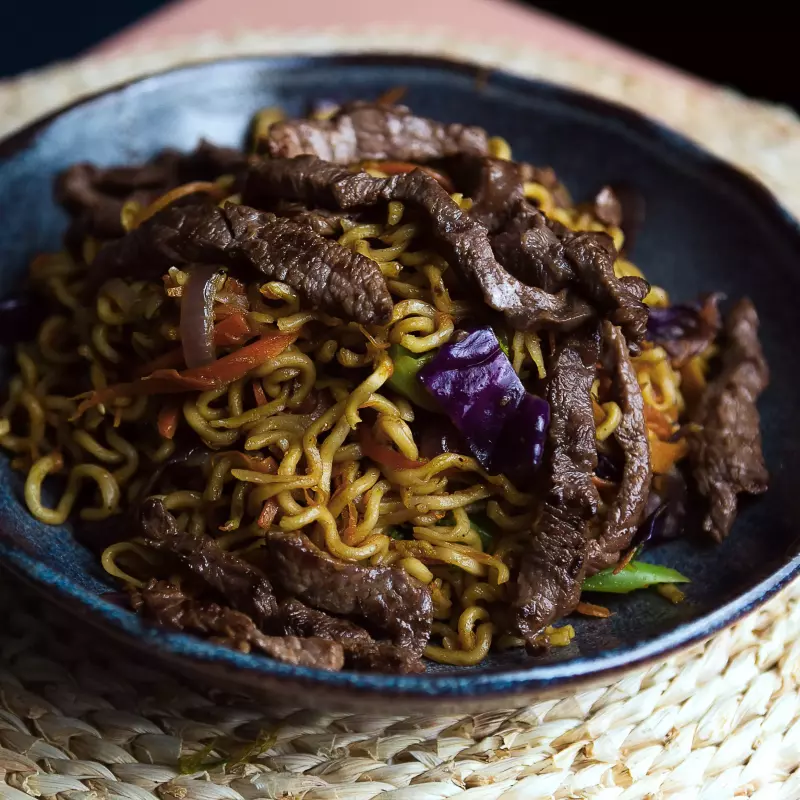 Yakissoba de Alcatra