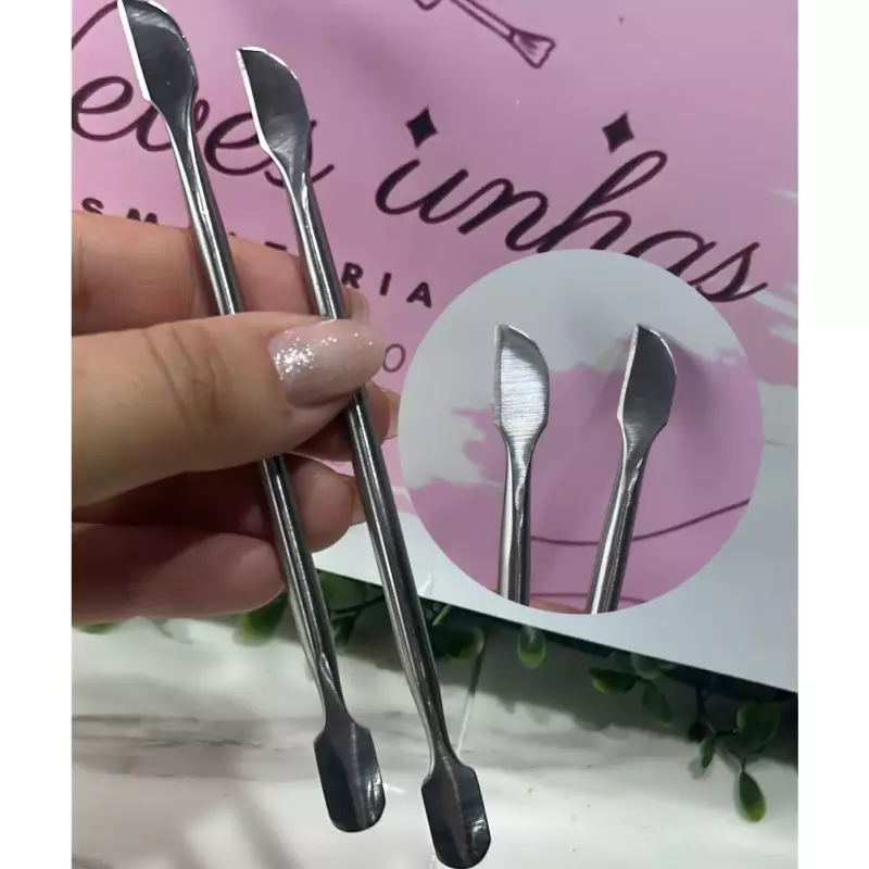 Espátula Inox 2 Em 1 Grande