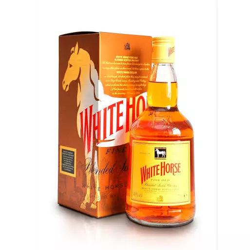 Garrafa de Cavalo Branco