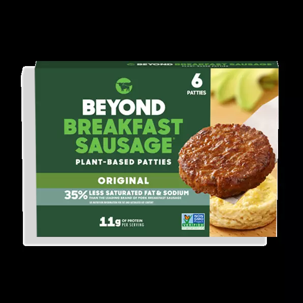Breackfast burger Beyond Meat