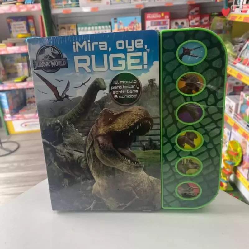 JURASSIC ¡MIRA,OYE, RUGE!