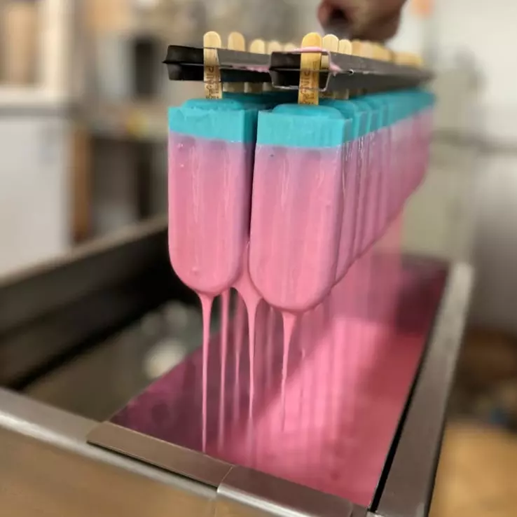 Picolé Skimó de Unicórnio