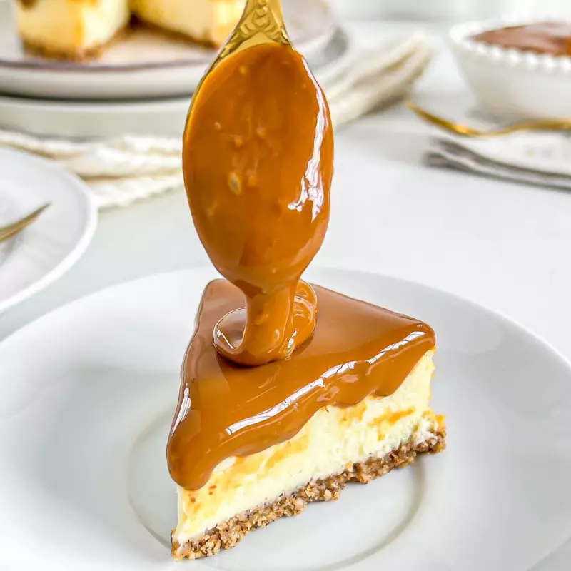 Cheesecake de doce de leite