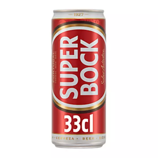 Cerveja SUPER BOCK Branca Lata 330ML