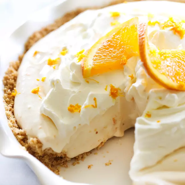 Orange pie