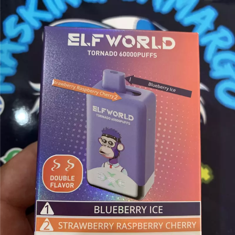 Elf-Blueberry ice/Straw Rasp Cherry